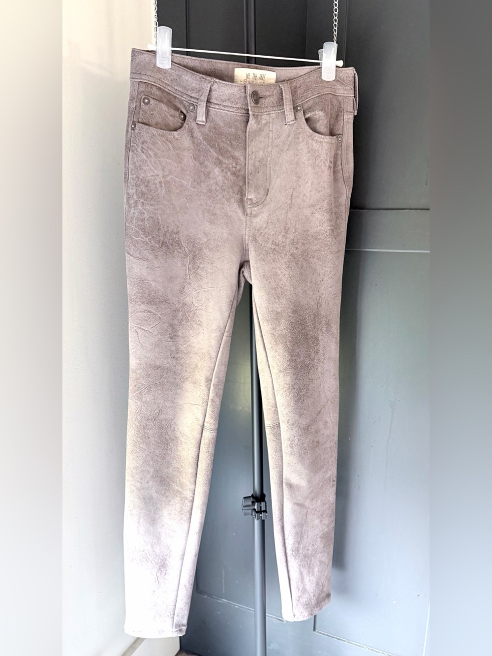 We The Free Free People - Faux Suede Skinny Pants